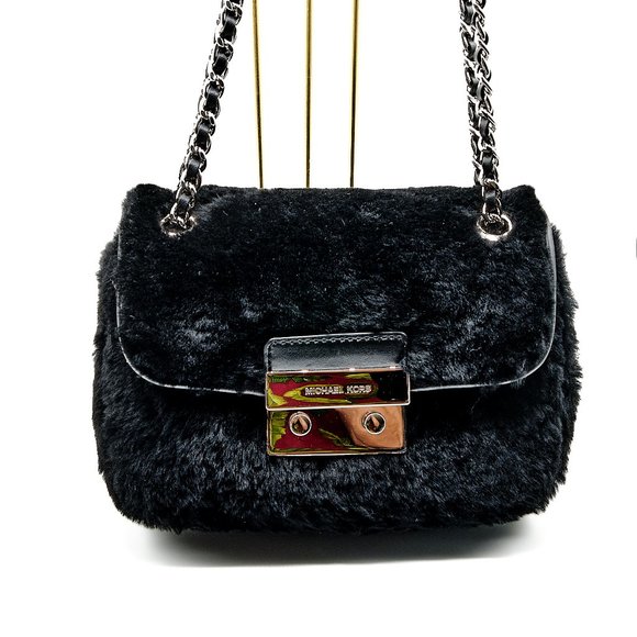 Michael Kors Sloan Shearling Bag, Vintage Designer Handbag - Picture 12 of 14